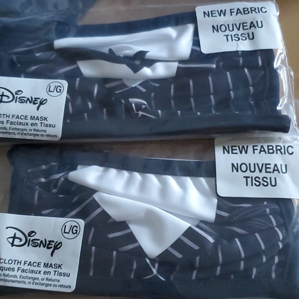 Jack Skellington Disney face masks